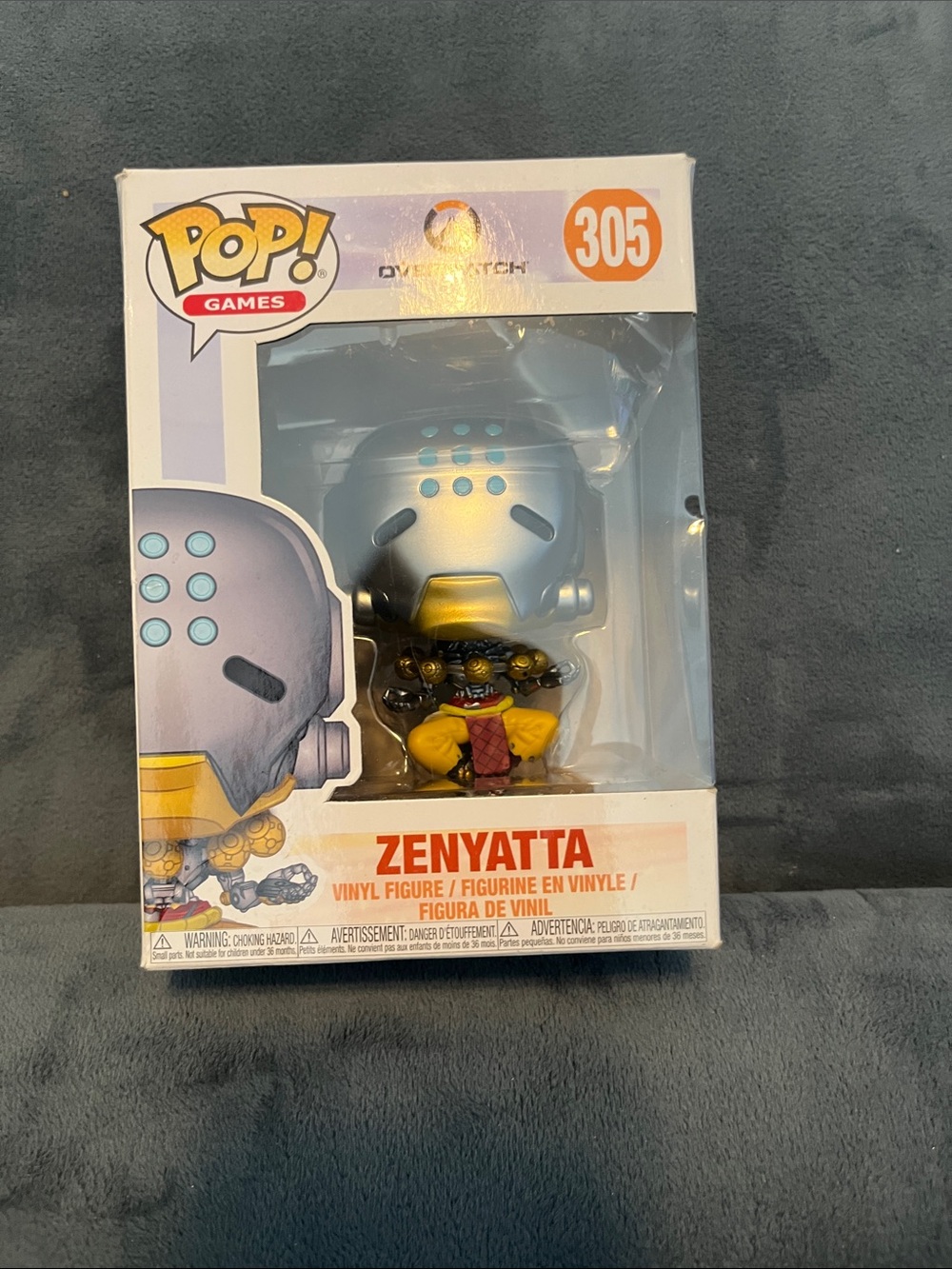 Funko Zenyatta Vinyl Figure - Yellow, Gold & Silver